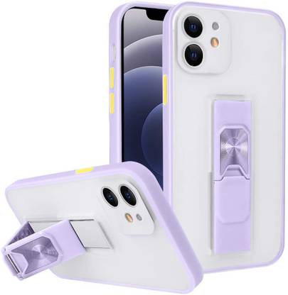 VONZEE Back Cover for iPhone 11 Froasted Hand Holder Band Case With invisible Stand Case Cover