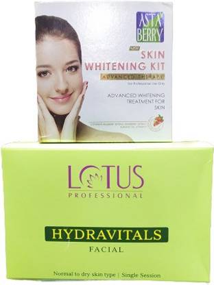ASTABERRY Whitening Facial With Hydravital Kit