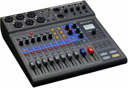 ZOOM Podcast Digital Mixer Recorder LIVETRAK L-8 12 Tracks Digital Multi-track Recorder