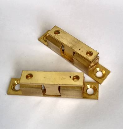 Hardware Brass Ball Catch (Cubpoard Stopper) (2 Pcs) Door Mounted Door Stopper