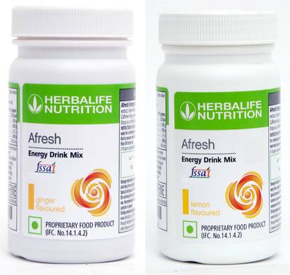 HERBALIFE Afresh Energy Drink - Ginger Flavor & Lemon Flavor For Weight Loss Energy Drink