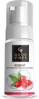 GOOD VIBES Skin Refreshing Foaming  - Rosehip Face Wash