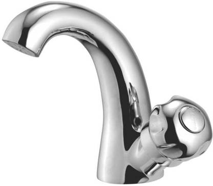 Oleanna MN-08 Moon Brass Swan Neck Pillar Tap Faucet