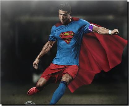 SKY DOT cristiano ronaldo superman soccer men Non Slip Base Mousepad