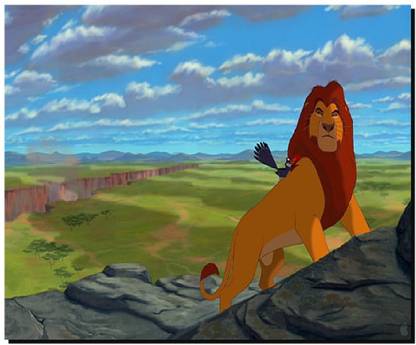 SKY DOT movies the lion king disney mufasa Mousepad