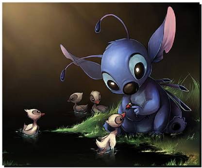SKY DOT movie lilo and stitch Non Slip Base Mousepad
