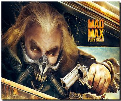 SKY DOT mad max movies mad max fury road tom hardy Non Slip Base Mousepad