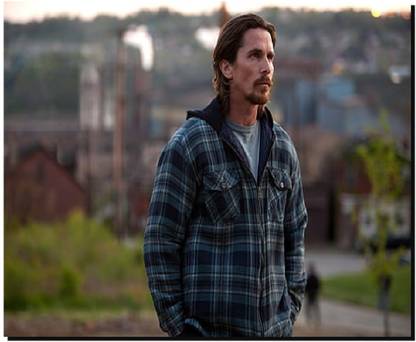 SKY DOT christian bale man jacket beard Mousepad