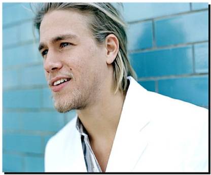 SKY DOT charlie hunnam actor jacket smile Non Slip Base Mousepad