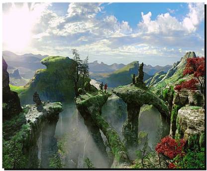 SKY DOT movies oz the great and powerful fantasy art digital art Non Slip Base Mousepad