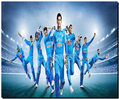 SKY DOT ms dhoni team india national cricket team shikhar dhawan Non Slip Base Mousepad