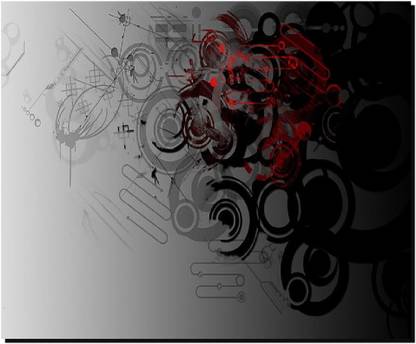 SKY DOT digital art cgi render simple background Non Slip Base Mousepad