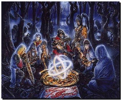 SKY DOT blind guardian band album covers metal band Mousepad