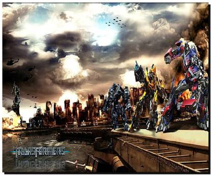 SKY DOT movies transformers Mousepad