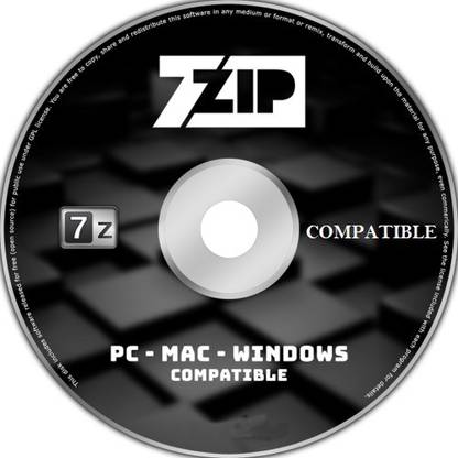 COMPATIBLE 7-ZIP - WINRAR RAR ZIP Compatibles Compression Archive Software Windows & MAC OSX