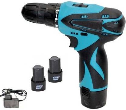 Montreal Professional Cordless Screw Driver Cum Drill Machine With Flexible Drill Bit Shaft For Multi Work Using Combo Pistol Grip Drill (10 mm Chuck Size) Pistol Grip Drill