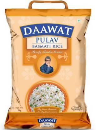 Daawat Pulao Bamati Rice Basmati Rice (Medium Grain, Polished)