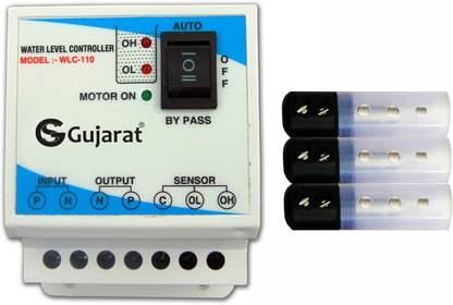 GS Gujarat Water Level Controller Device WLC-110 Wired Sensor Security System