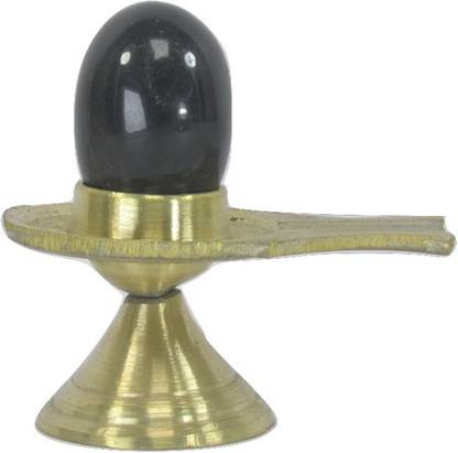 MOKSHA Shivling with Argha. Decorative Showpiece  -  7.5 cm