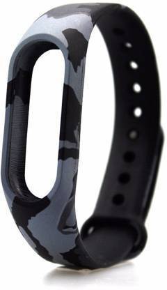 Timyka Wristband Strap for Xiaomi Band 2 Strap for Miband 2 Colorful Strap Wristband Smart Band Accessories for Mi Band 2 Silicone [Device not Included] Army/Military Grey Smart Band Strap Smart Band Strap
