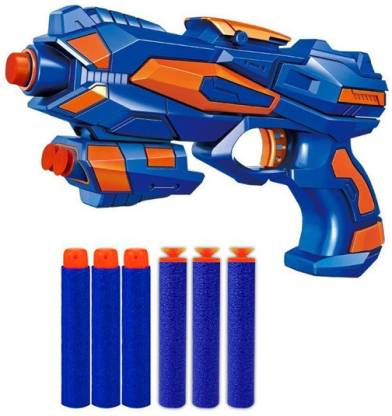 Jainixi sales Frost Nova Soft Bullet Gun with 8 Soft Foam Bullet Hand Pulled Soft Projectile Toy Gun Pistol for Kids Guns & Darts