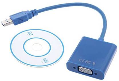 Sii USB 3.0 to 15 pin VGA female Conveter Adapter, supports Multi-monitor , windows PC Laptops VGAUSB012 USB Cable