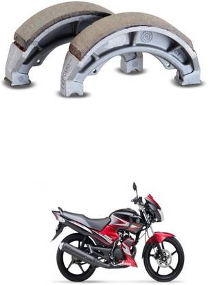 AUTONEST Bike Rear Brake Shoe (Set of 2) for SS 125 Rear Brake Shoe