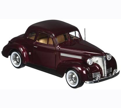 Motormax Licensed Die Cast 1:24 Scale 1939 Chevrolet Coupe Model Car