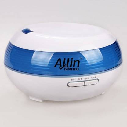 Allin Exporters Aromatherapy Essential Oil Diffuser & Humidifier with LED Lights and Waterless Auto Shut-off Function for Office,Bedroom Room Spray Aromatherapy Essential Oil Diffuser & Humidifier with LED Lights and Waterless Auto Shut-off Function