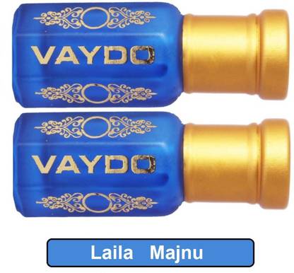 vaydo laila Majnu Attar/Perfume 6+6ML (Long Lasting 24 hrs, Alcohol-Free Roll) Floral Attar