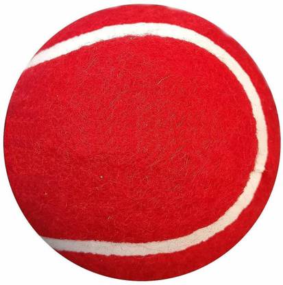 ODD BALL Cricket Playing Canvas Tennis Ball (Red) Cricket Tennis Ball