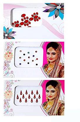 LADDU GOPAL BINDI132 Forehead Maroon Bindis