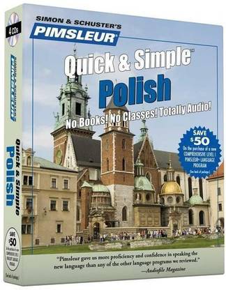 Pimsleur Polish Quick & Simple Course - Level 1 Lessons 1-8 CD