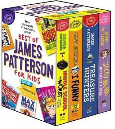 Best of James Patterson for Kids Boxed Set (with Bonus Max Einstein Sampler)