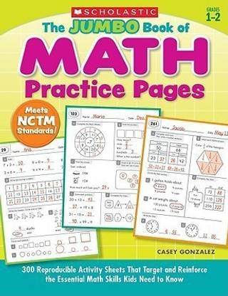 The the Jumbo Book of Math Practice Pages