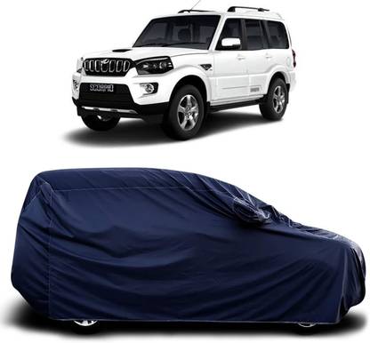 SanginiSang Car Cover For Mahindra Scorpio (With Mirror Pockets)