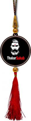 GiftzLane Thakur Sahab Car Hanging Ornament