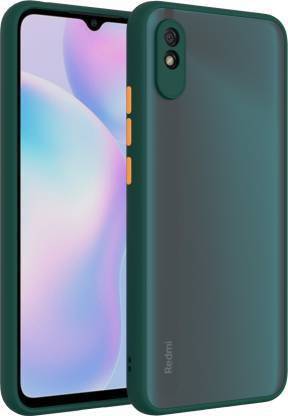mobies Back Cover for Mi Redmi 9i / Mi Redmi 9A Smoke Full Camera Protection Smoke Matte Finish Cover,