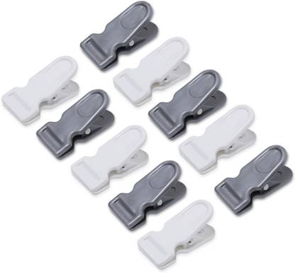 viguni Clips for Clothes Plastic Pegs for Hanging Drying Clothing on Strings Multipurpose Heavy-Duty Pack of 10 pieces Plastic Cloth Clips