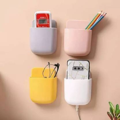 Eopzo Wall Hanging Storage Box Mobile Holder Multi Color Pack Of 4 In India Eopzo Wall Hanging Storage Box Mobile, Wall Mounted Storage Box