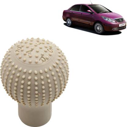 DvineAutoFashionZ Anti-Scratch & Nonslip Car Gear Cover Beige For Manza_CGB231 Gear Shift Collar