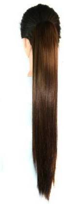 Blushia Unique Natural Brown Ribbon Ponytail Hair Extension