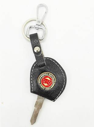 jdp Royal Enfield Leather Keychain Key Chain