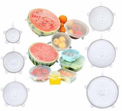 Dura DURA_LID 2.6 inch, 3.8 inch, 4.5 inch, 5.7 inch, 6.5 inch, 8.3 inch Lid Set, Pack of 6