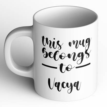 Abaronee Vacya M001 Ceramic Coffee Mug