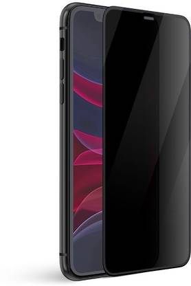ELEF Edge To Edge Tempered Glass for Apple Iphone 11 Full Screen Coverage Anti Spy Privacy Tempered Glass 9H Hardness