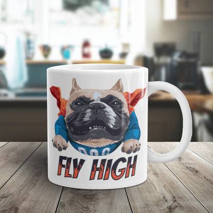 Flipkart SmartBuy FLY HIGH Ceramic Coffee Mug