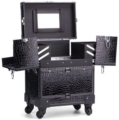 vanity trolley with mirror