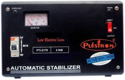 PULSTRON PTI-2170 2 KVA (170V-260V) Single Phase Automatic Mainline Voltage Stabilizer