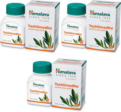 HIMALAYA Yashtimadhu Gastric Wellness (Licorice) Relieves Acidity